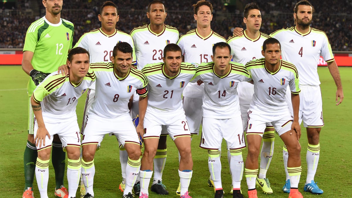 venezuela national football team jersey