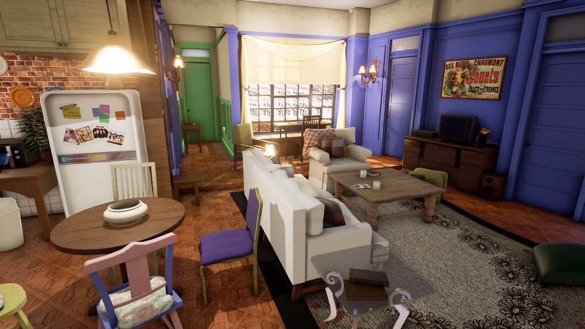 Take An Eerie Virtual Tour Of Monica And Rachel S Apartment From