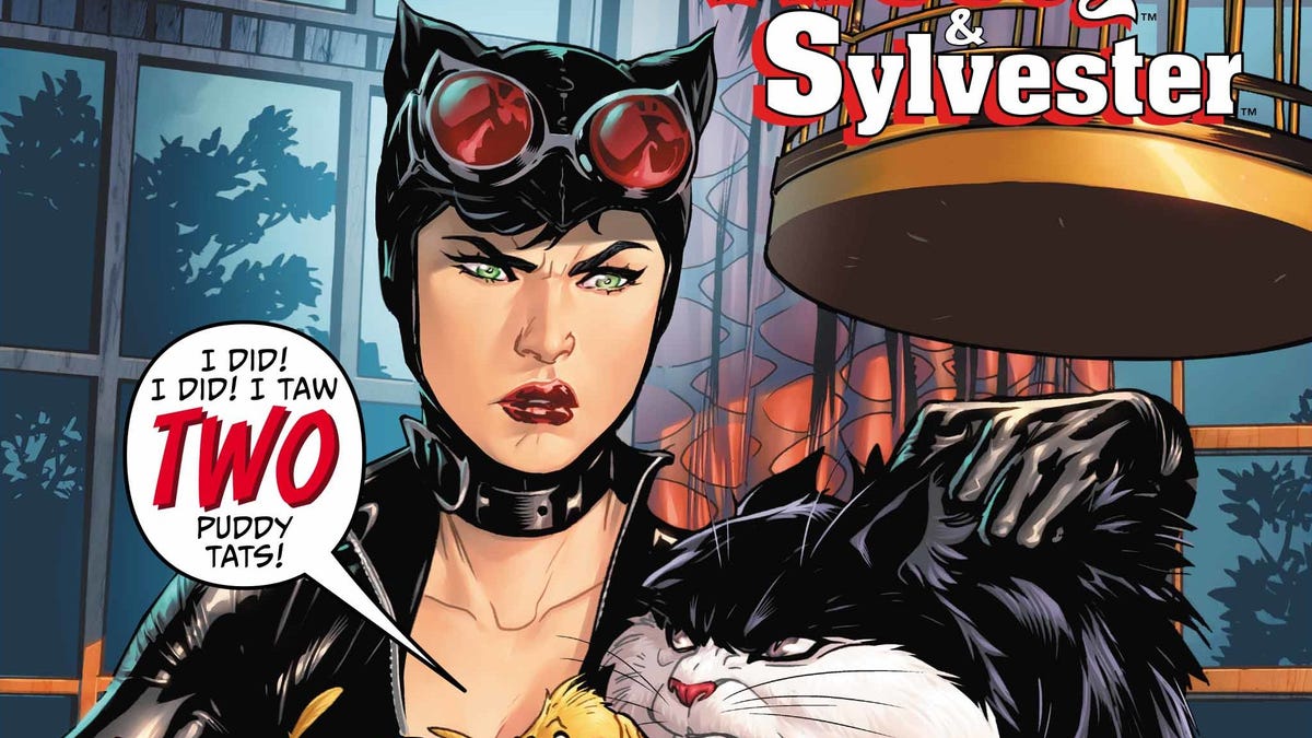 Catwoman Tweety & Sylvester #1  Sandy Jarrell Variant 