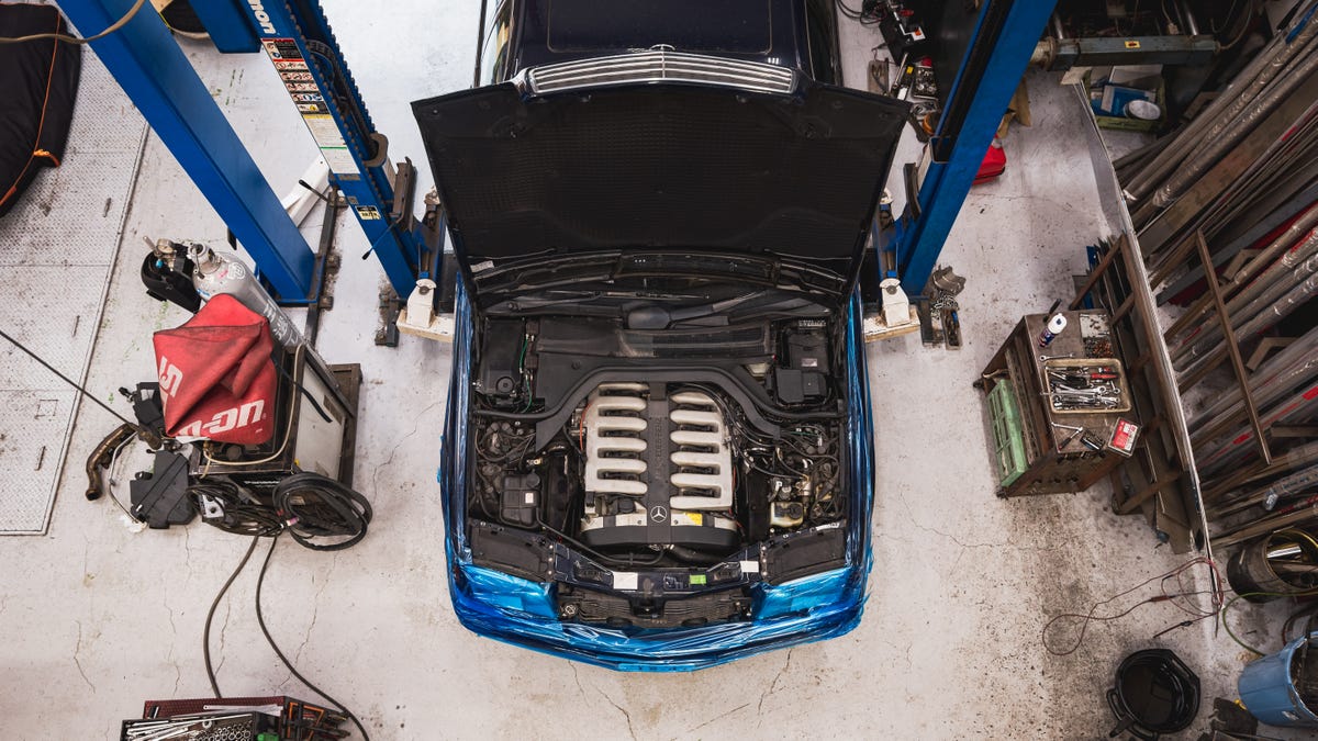 This Quiet Japanese Tuner Will Make Your Old Mercedes Sound Like An F1 Car With A 12 500 Exhaust