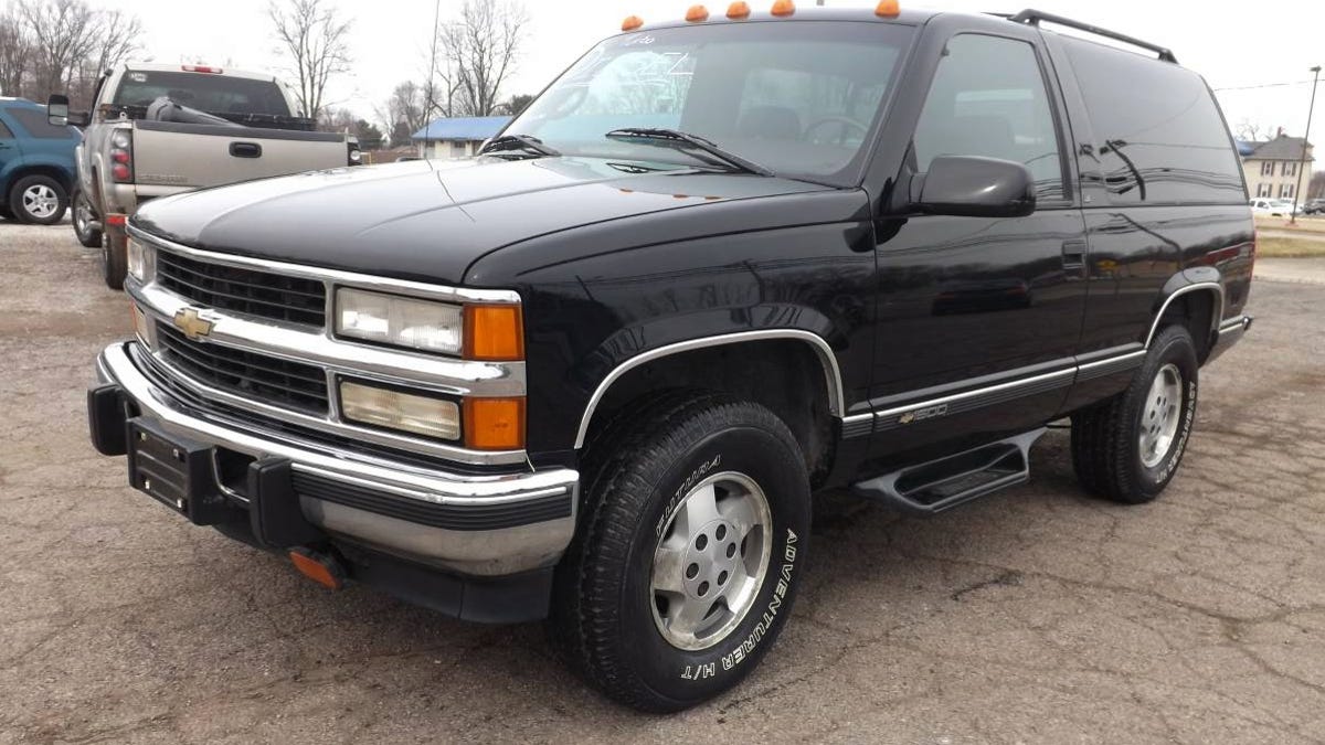 At 4 800 Could This 1995 Chevy Tahoe Turbo Diesel 4x4 Make