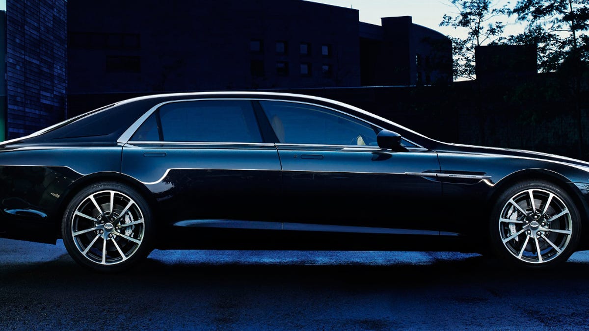 The New Aston Martin Lagonda 550 Horses Of Pure V12 Sedan