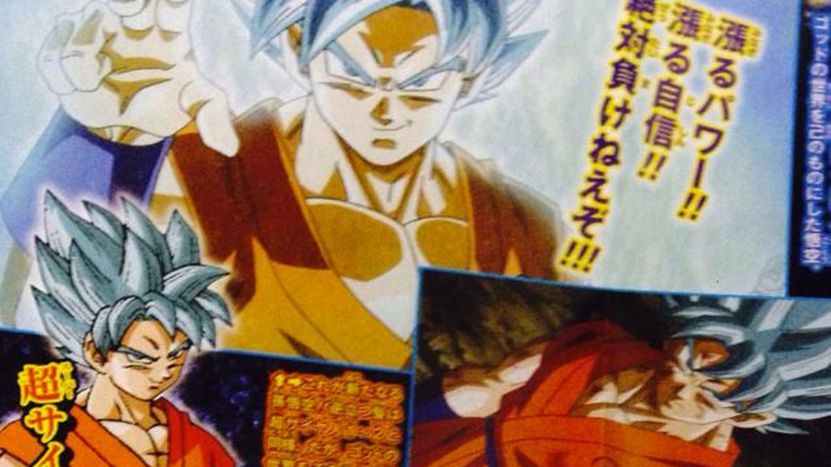 It S Official Goku Has Blue Hair In Dragon Ball Z