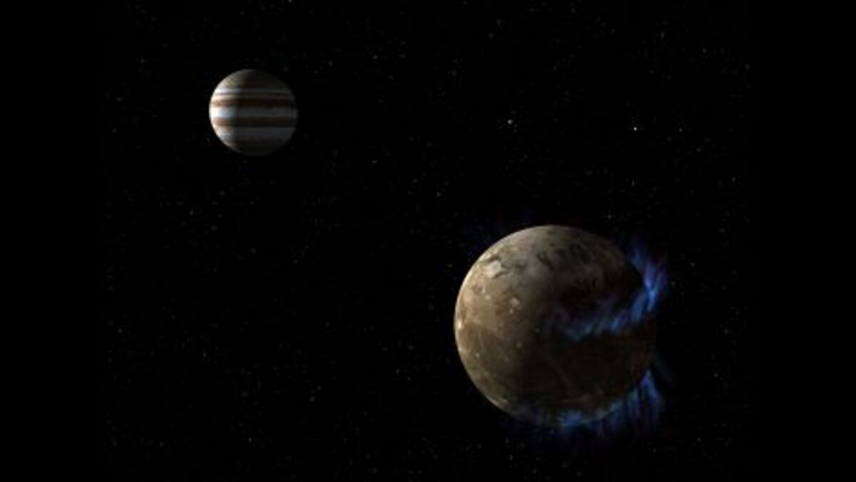 Jupiter's Moon Ganymede Generates Incredible Magnetic Waves