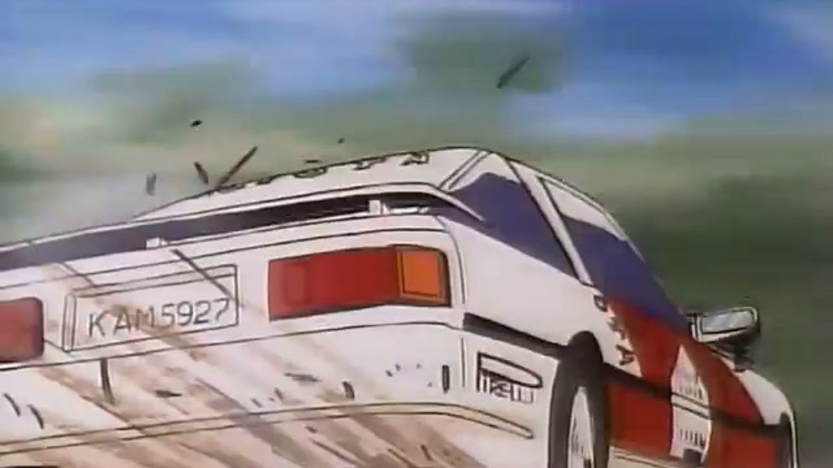 Apparently There Was An Anime About Rally Racing Released In 1991