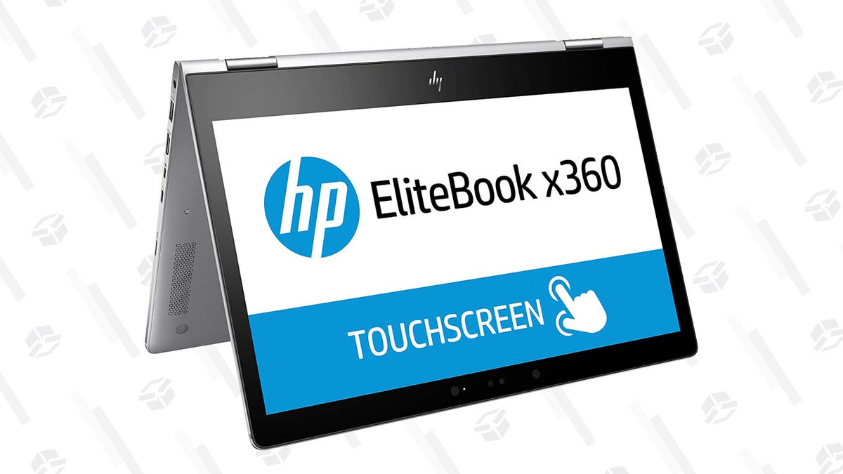 HP's Reversible Touchscreen Windows 10 Elitebook Is Down to $480 Today Only