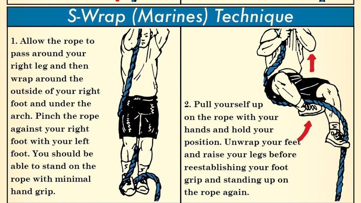 Three Effective Techniques For Climbing A Rope