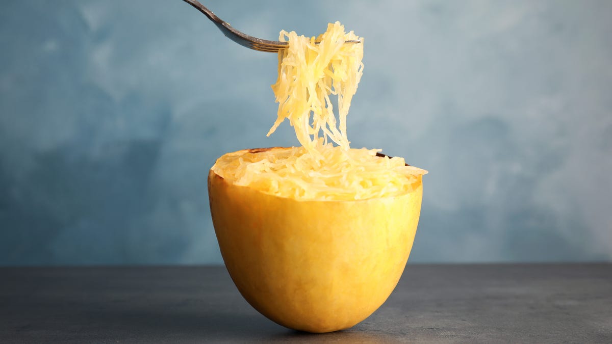 Cut Spaghetti Squash Like This for Longer Strands