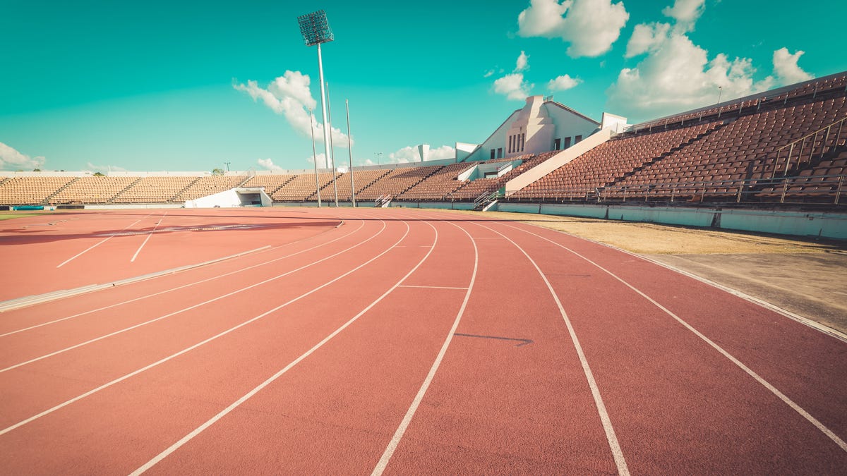 200 meter sprints make running fun