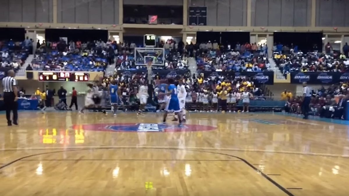 Georgia High School Association On Wrong Sized Basketball Court