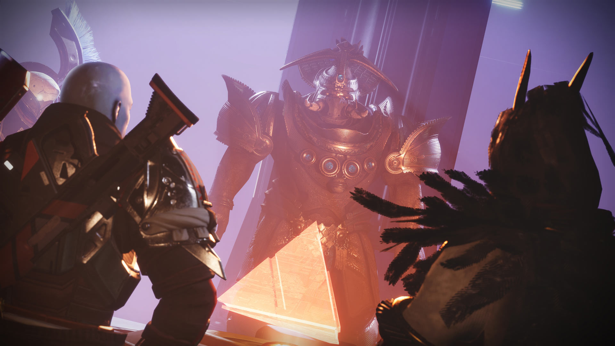 The new boss of Destiny 2 turns players into answer boys