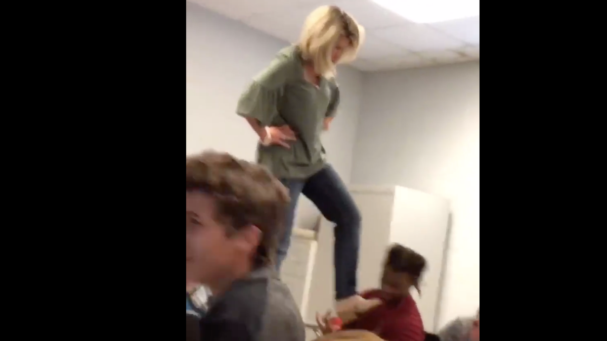 Wypipo Held A Protest For White Teacher Who Slapped Kicked And Pulled