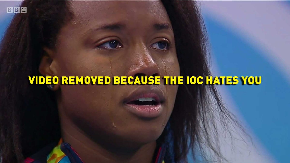 Here S Simone Manuel S Medal Ceremony Since Nbc Didn T