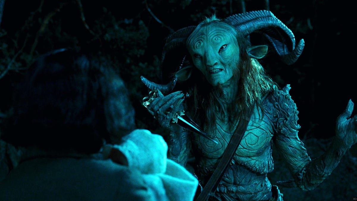 pan's labyrinth, Guillermo del Toro, Cornelia Funke, fairy tales, war,...
