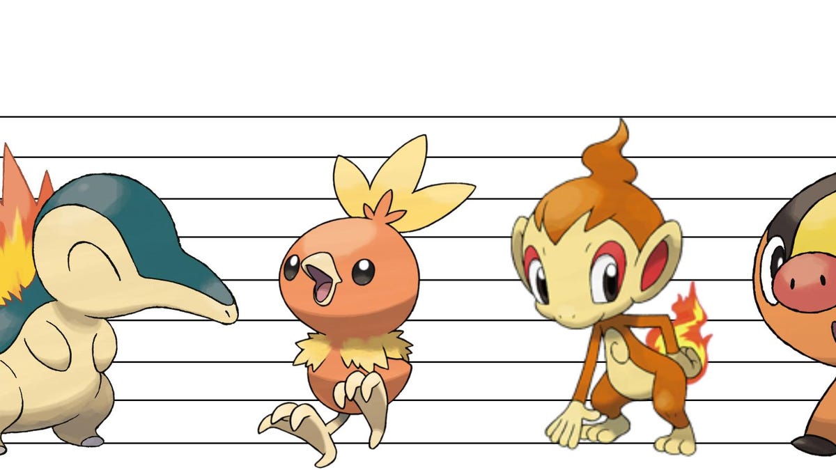 chinese new year pokemon fire starters