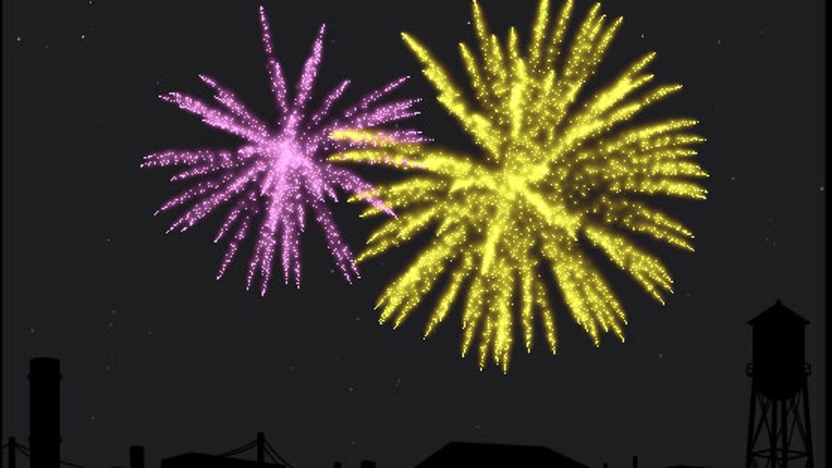 Diwali Crackers Animation Flash