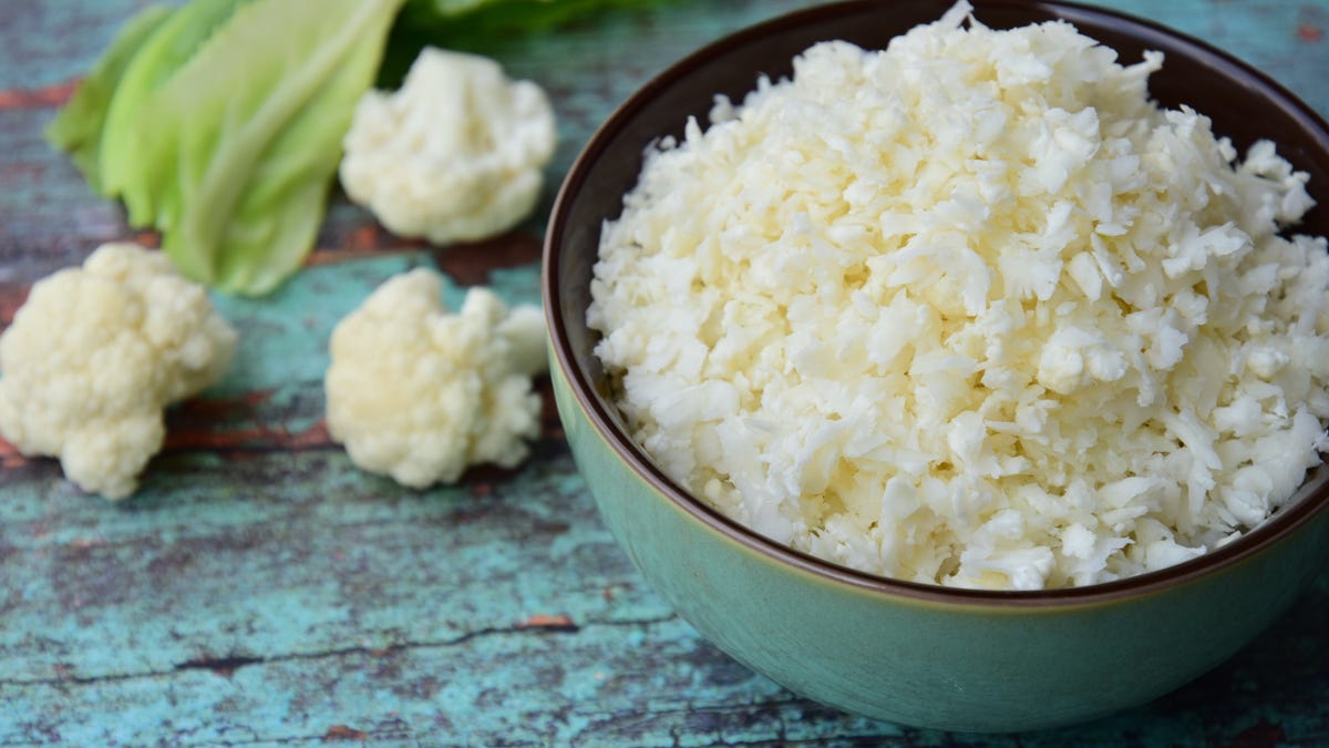 Is cauliflower “rice” more nutritious than regular rice?