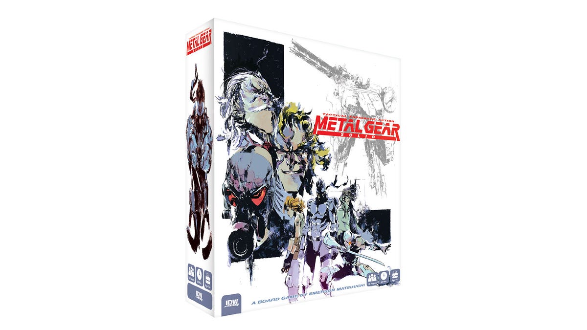The board game Metal Gear Solid has been canceled
