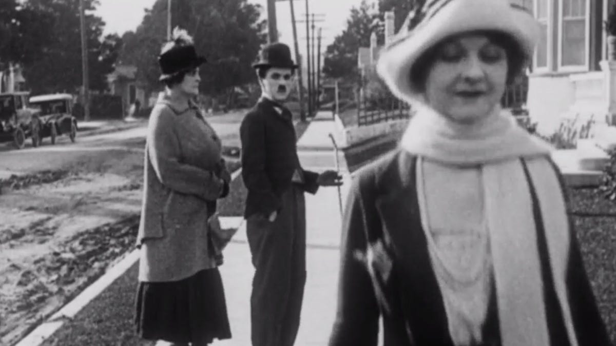 Did Charlie Chaplin Invent The Distracted Boyfriend Meme #linguistics #lingblr #linguistics memes #distracted boyfriend meme #distracted boyfriend #man looking at other woman #language on the interwebz #memes #linguist humour #arrival. did charlie chaplin invent the