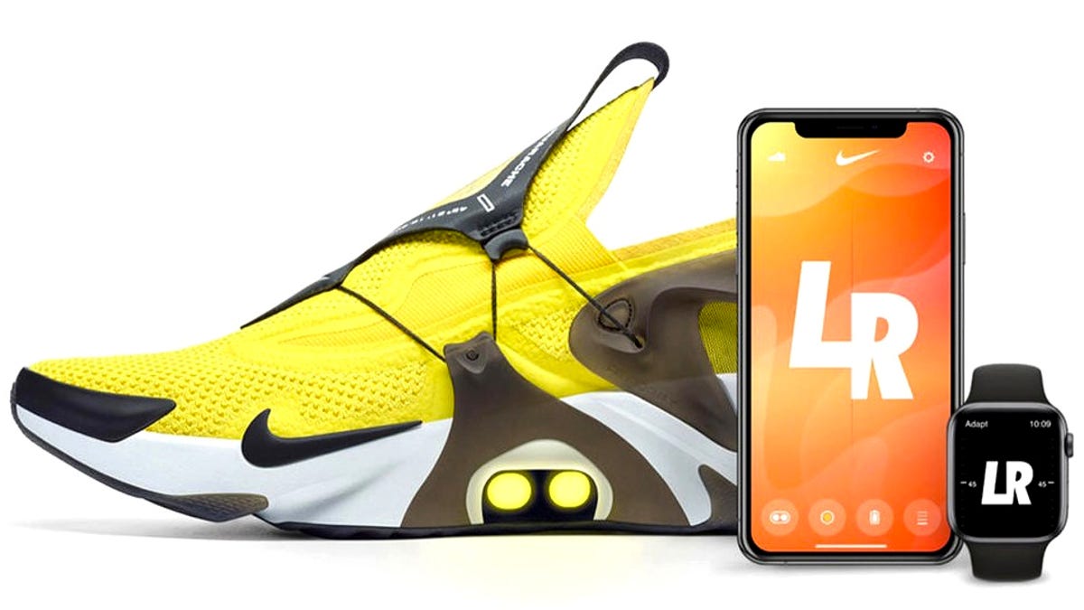 nike shoes tighten with app