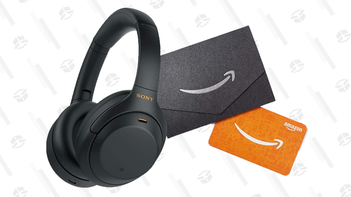 Save 20% on Sony WH-1000XM4 Headphones With a $20 Amazon Gift Card 1