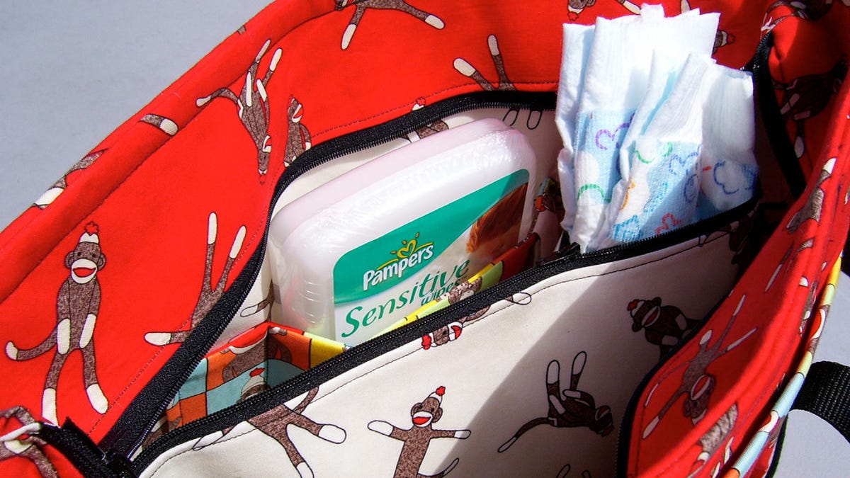 pampers diaper bag