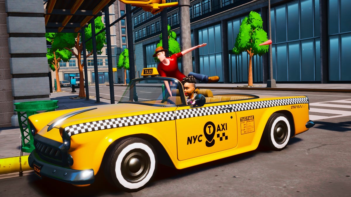 Sorry, crazy taxi fans, taxi chaos isn’t it