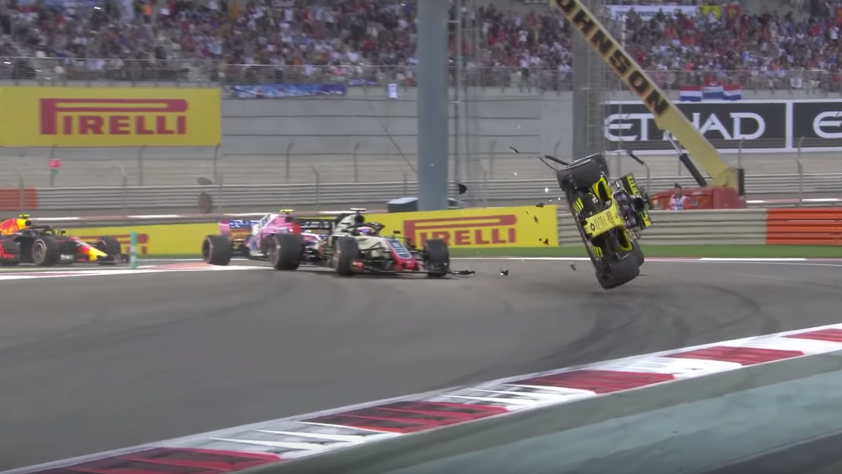 F1 Halo Didn T Slow Down Response To Fiery Crash In Abu Dhabi