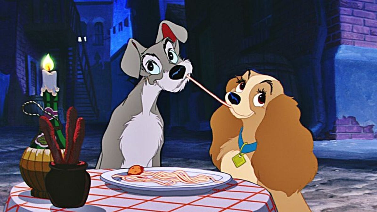Lady And The Tramp Spaghetti