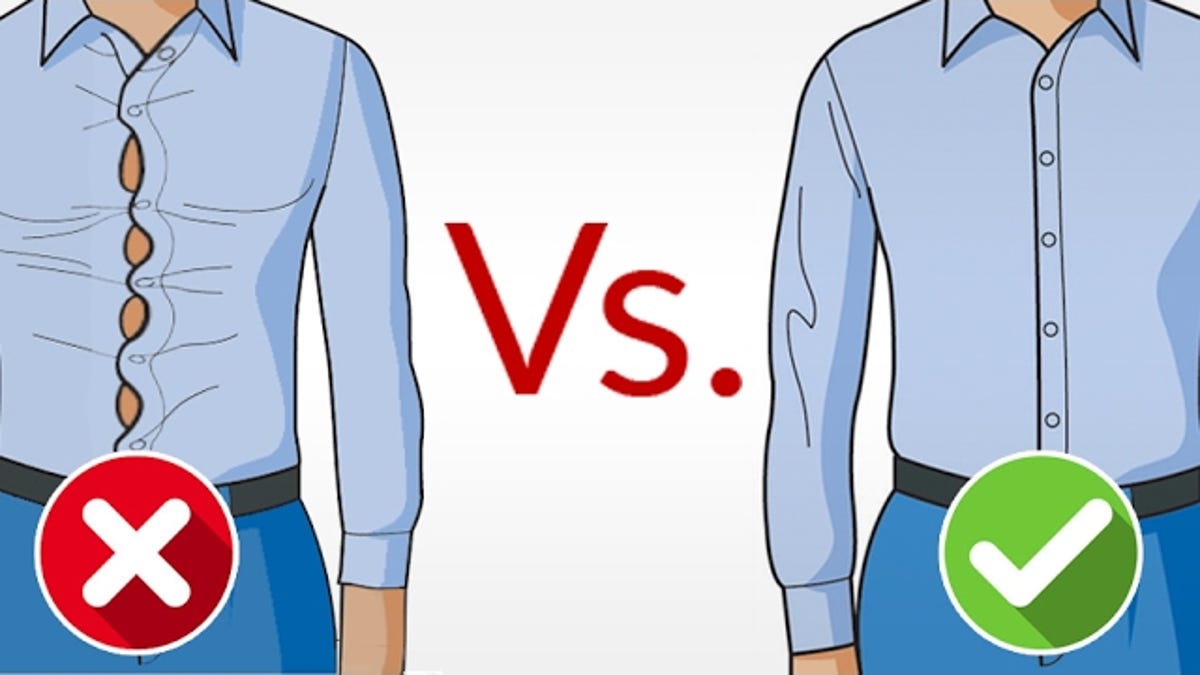 A Video Guide to Help You Find the Perfect Fitting Dress Shirt Every Time