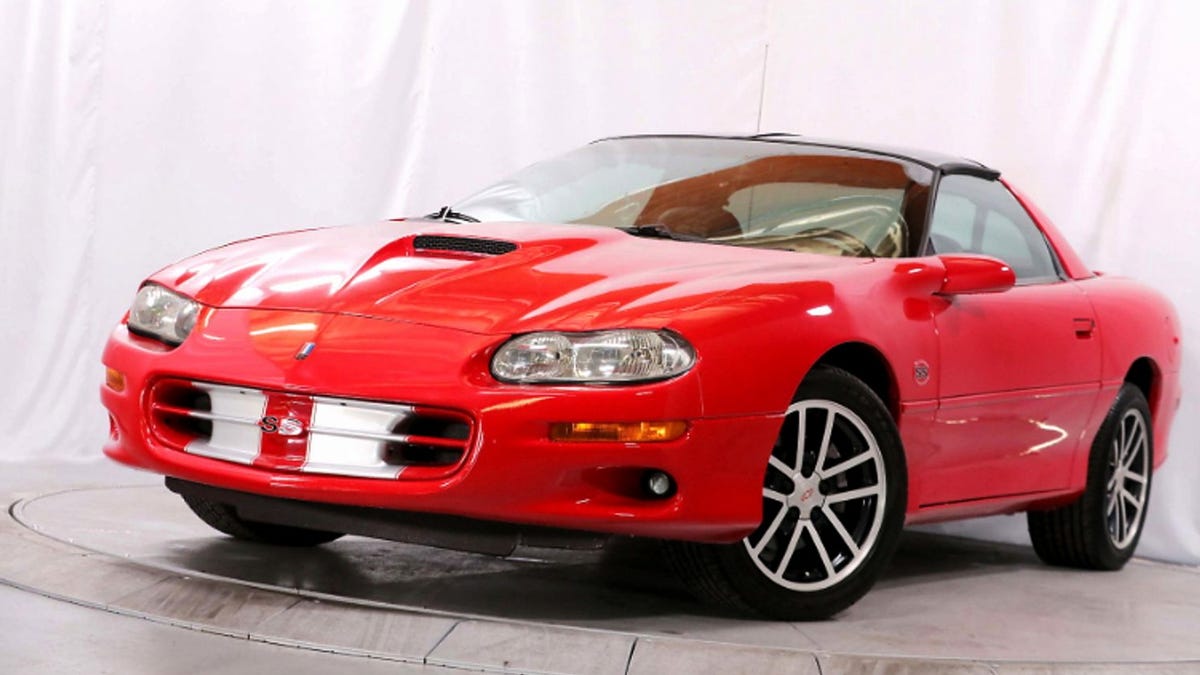 At $16,990, Is This 2002 Chevy Camaro Z28 SS the Perfect Anniversary Gift?