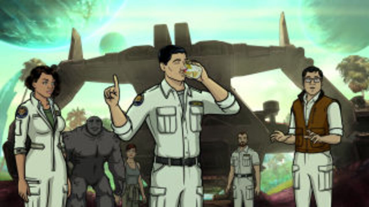 Archer 1999 Takes A Road Trip Straight Into The Garbage