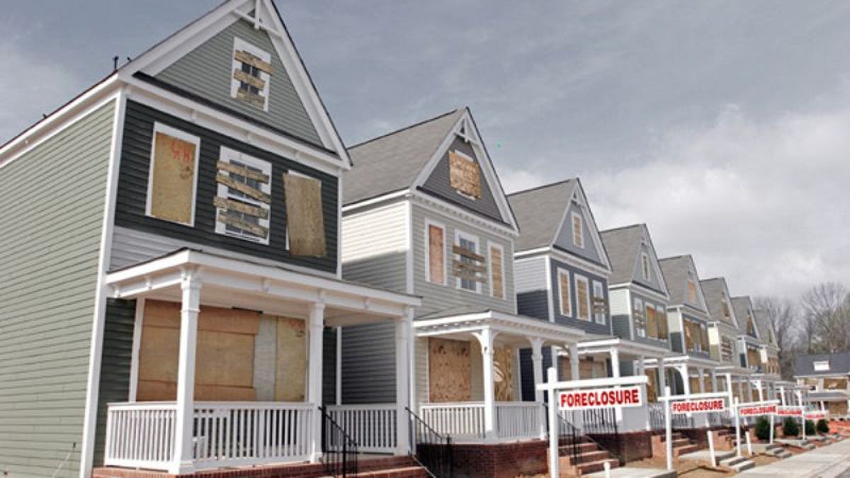 Thousands Of Abandoned Foreclosed Homes Threatened By