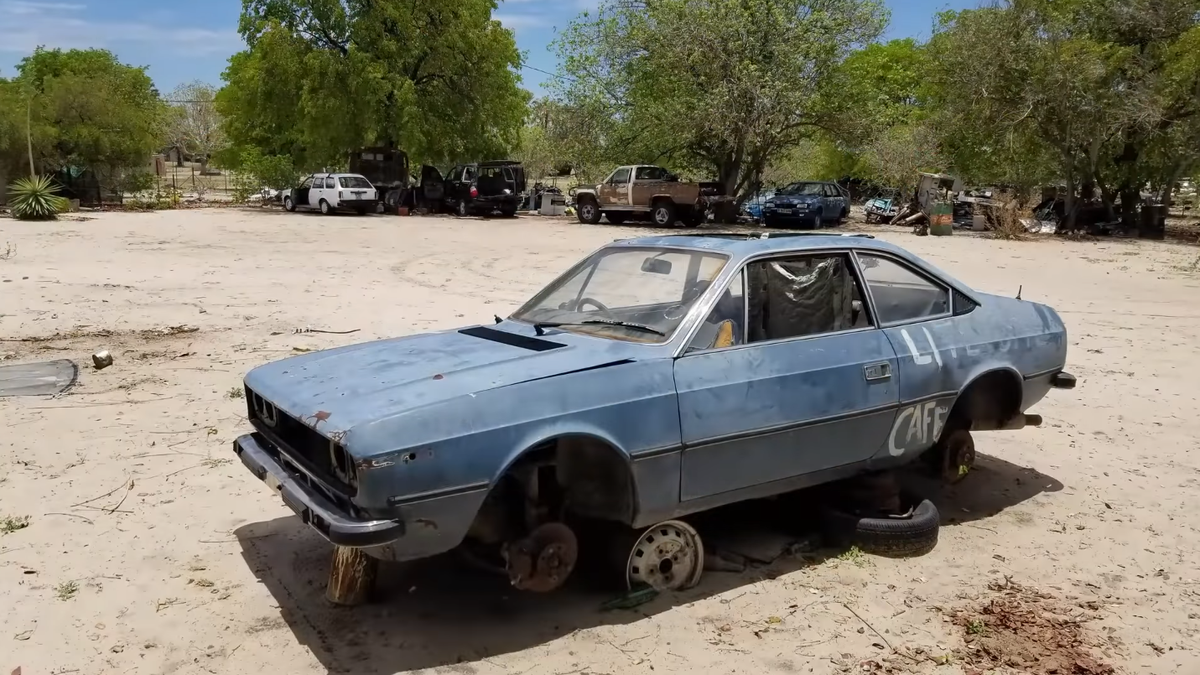 Monet erstatte husdyr The Lancia Beta From The 'Top Gear Botswana Special' Has Been Found