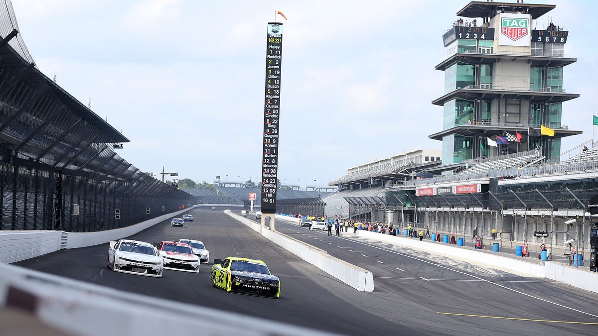 The NASCAR Xfinity Series Will Run The IMS Road Course For The First