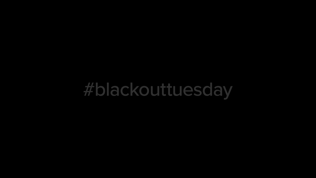 black out tuesday