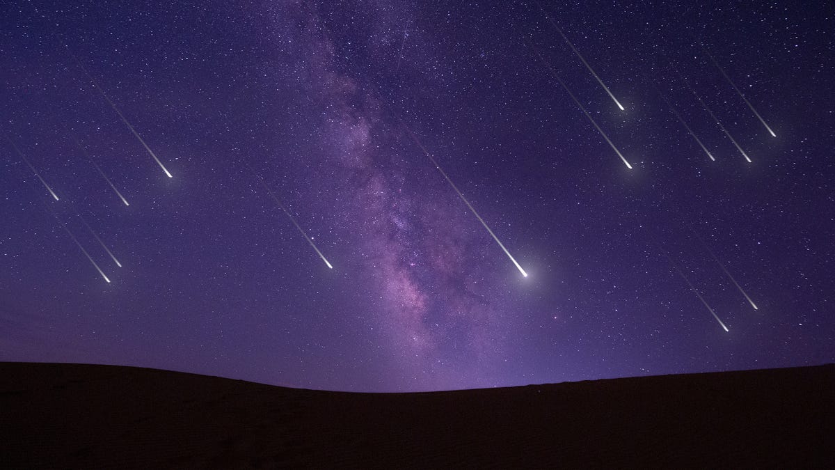 When you see the Lyrid meteor shower, it illuminates the night sky