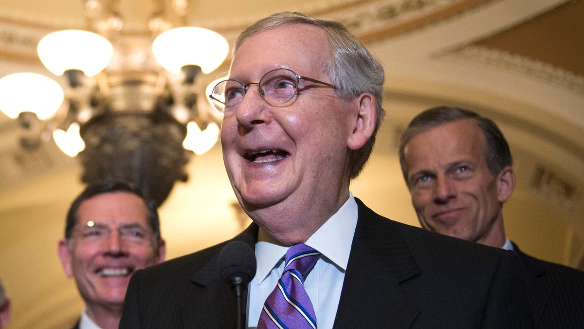 Cackling Mitch Mcconnell Reveals To Stunned Democrats He S Been Working Undercover For Republican Party This Whole Time
