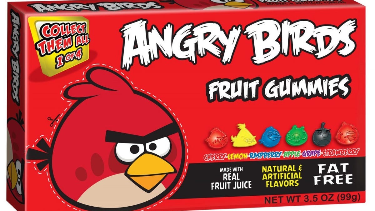 Tonight's Gummi: Angry Birds Fruit Gummies