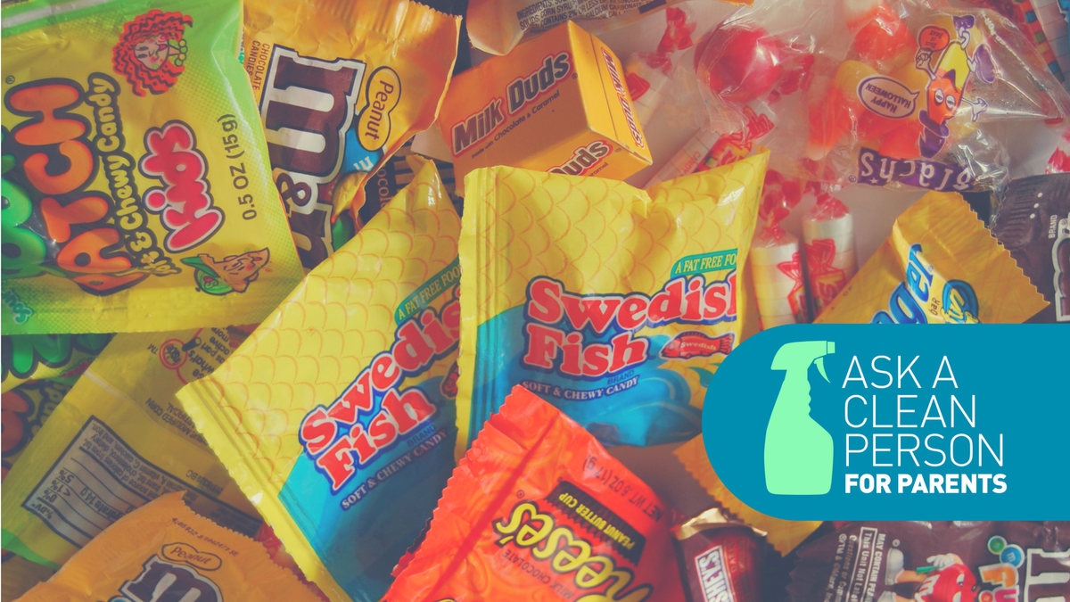 How To Remove Sticky Halloween Candy Residue From Just About Anything