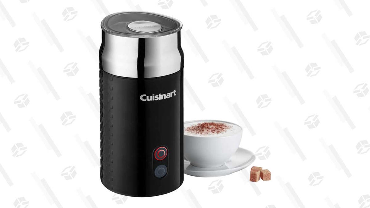 Get Foamy With a Cuisinart Tazzaccino Milk Frother, 68 off