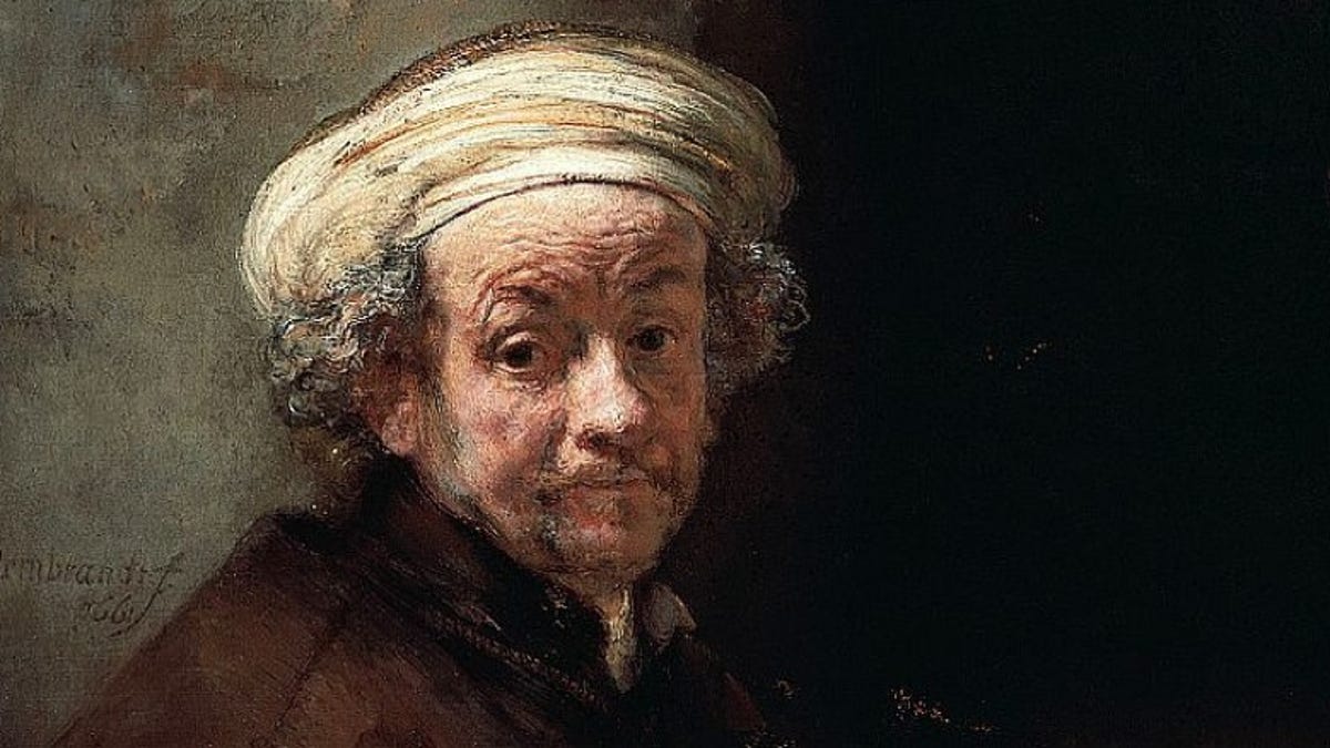 Rembrandt Probably Traced His Self Portraits With Mirrors And Lenses