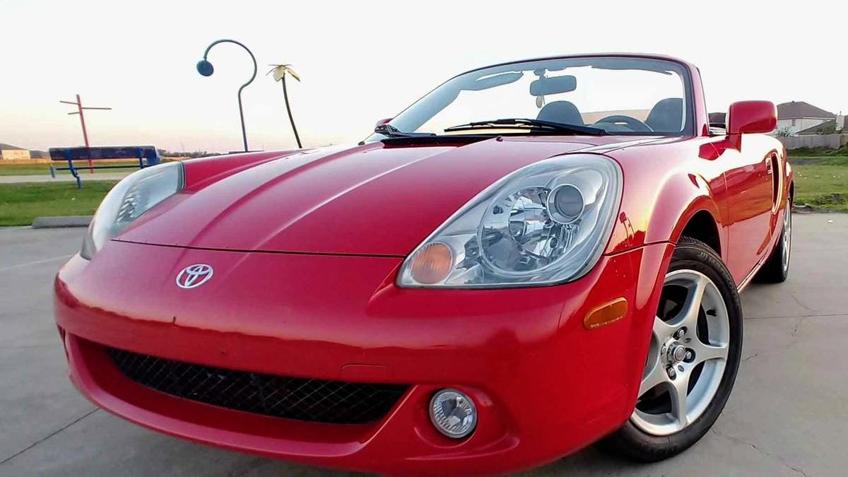 at 5 750 could this 2003 toyota mr2 spyder be your baby 2003 toyota mr2 spyder be your baby
