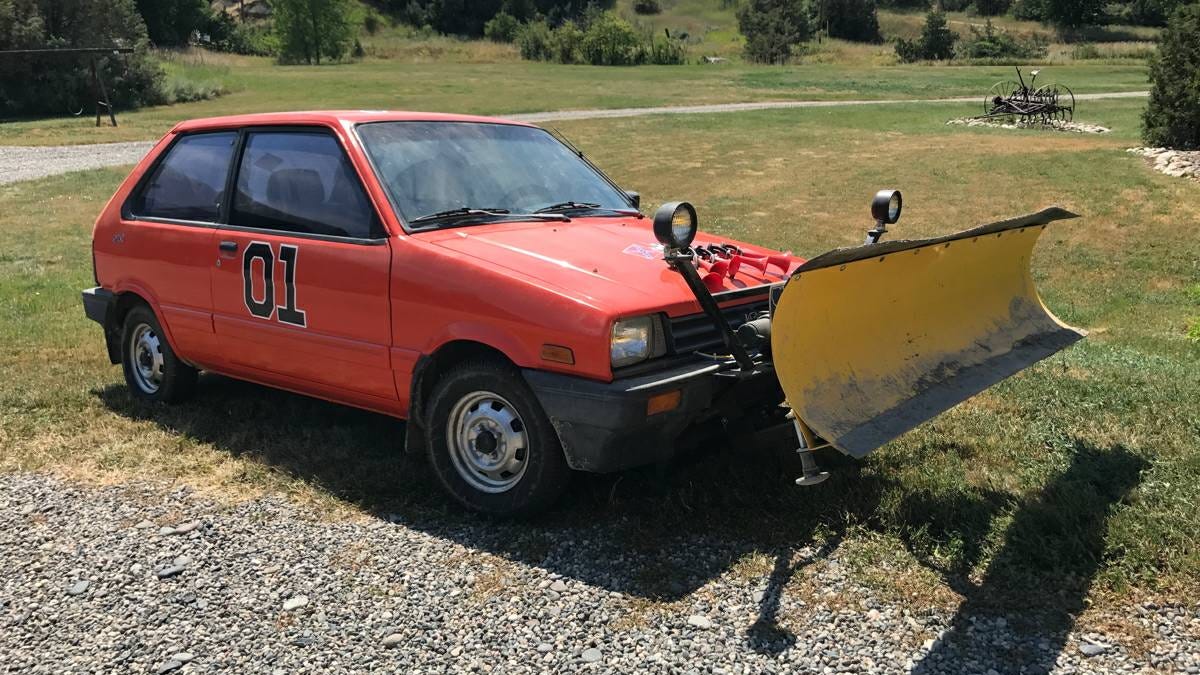 For 2 950 Would This 1988 Subaru Justy 4x4 Plow Have You