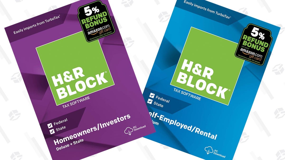Finally Get Around to Your Taxes With Prime-Exclusive H&R ...