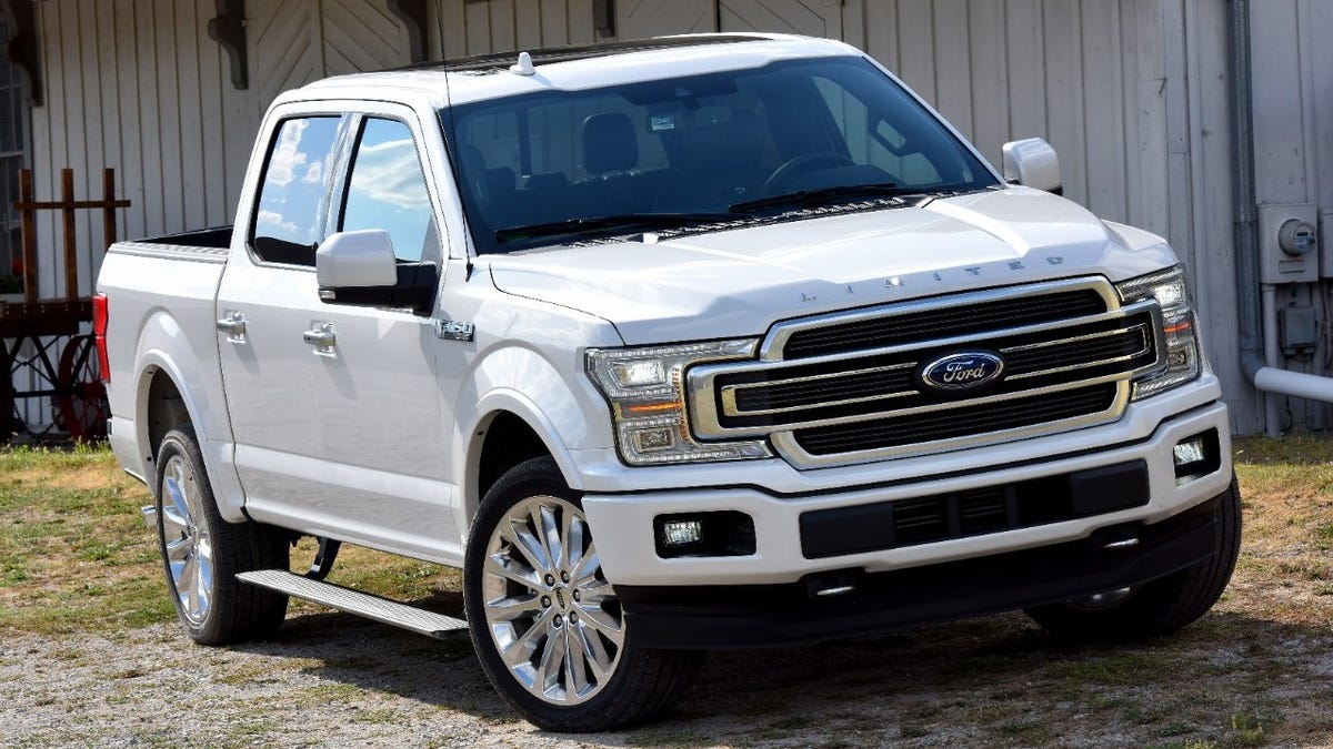 Electric Ford F 150 Spied With Fake Exhaust Updated With