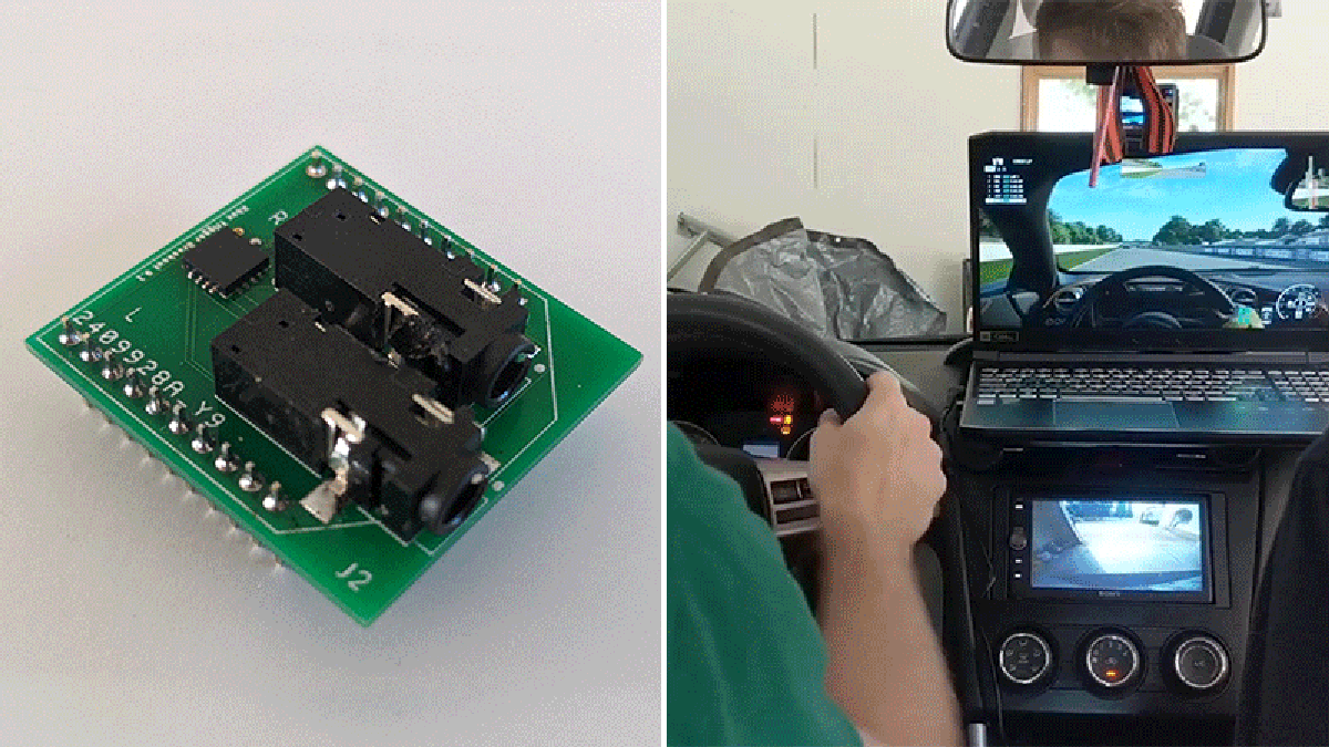 This Tiny Circuit Board Is the Last Ingredient You Need to Turn Your Car Into a Racing Game Controller thumbnail