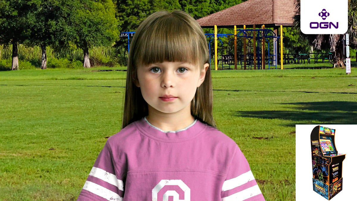 Deal Alert: This 4-Year-Old Wandered Really Far From The Playground, Your Car’s Right There, And Her Parents Would Definitely Cough Up Enough For A Marvel 3-In-1 Arcade Machine To Get Her Back