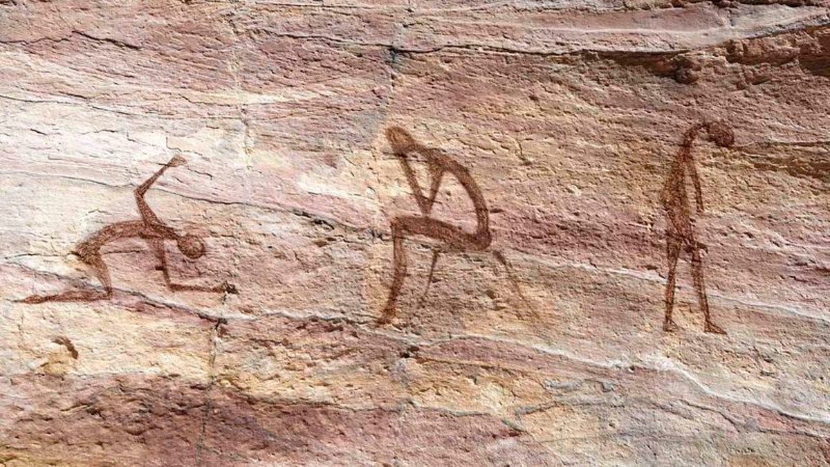 Newly Discovered Cave Paintings Suggest Early Man Was Battling