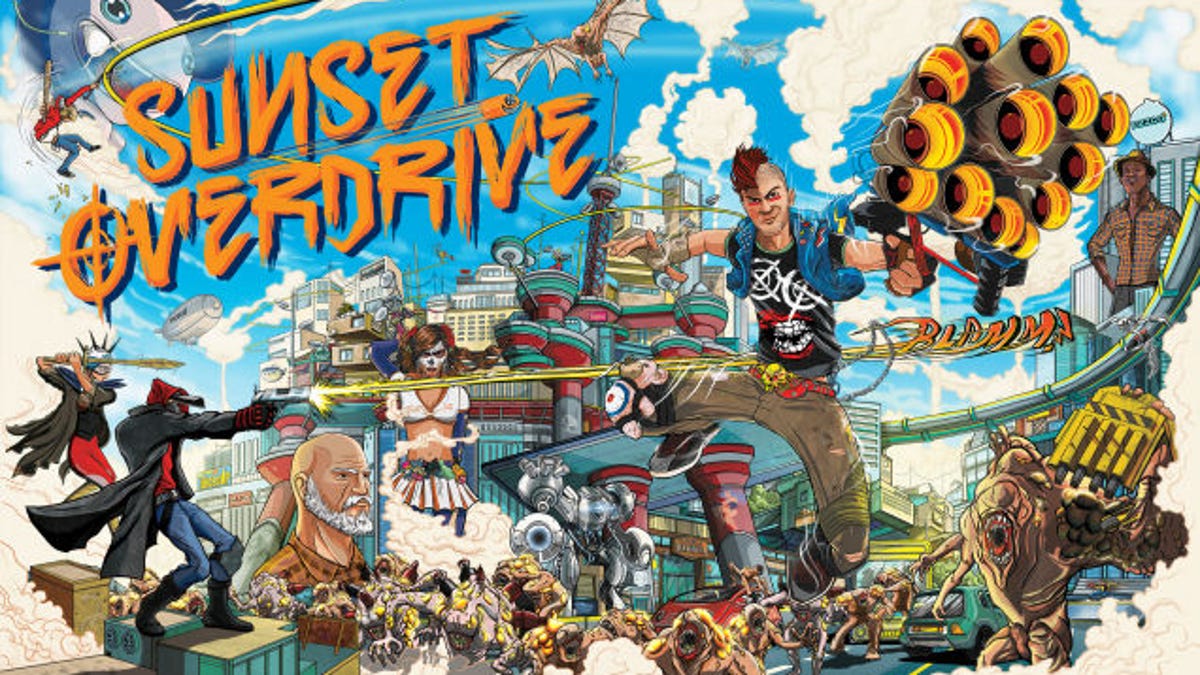 Tay Game Night Sunset Overdrive Xbox One